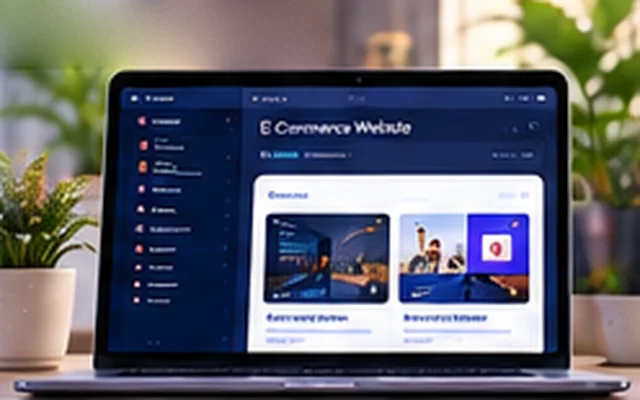 E-Commerce Web App project screenshot